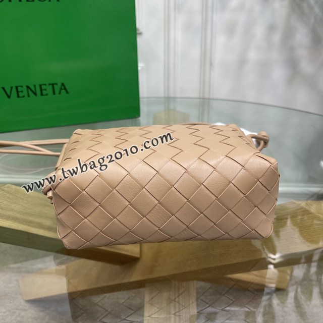Bottega veneta高端女包 98090 寶緹嘉新款編織小方包 BV經典款編織小號肩背女包  gxz1311